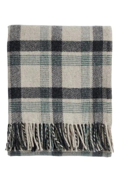 Pendleton Washable Wool Throw Blanket In Gray