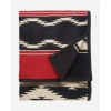 Pendleton Water Throw In Red,black