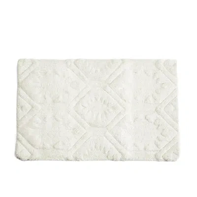 Pendleton White Sands Bath Rug Antique White 21x34"