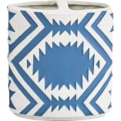 Pendleton White Sands Toothbrush Holder In Blue