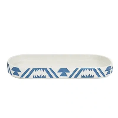 Pendleton White Sands Tray Blue Tray