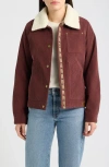 Pendleton Wind Basin Corduroy Jacket In Red