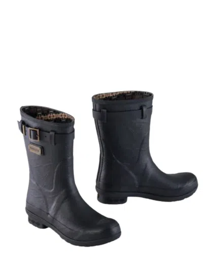 Pendleton Women's Embossed Short Heritage Rain Boots In Black