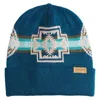 Pendleton Women's Knit Beanie In Harding Aegean In Brown
