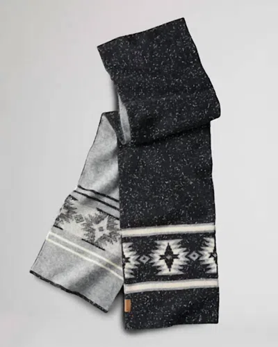 Pendleton Women's Lambswool Scarf In Black/grey