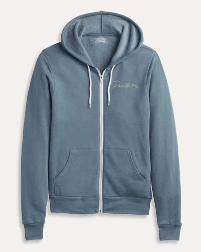 Pendleton Women's Western Graphic Zip Hoodie In Blue