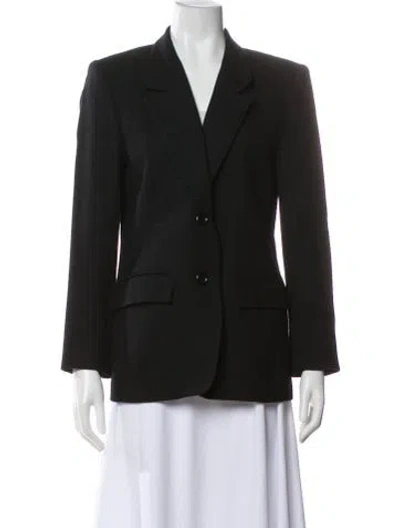 Pre-owned Pendleton Wool Blazer In Black