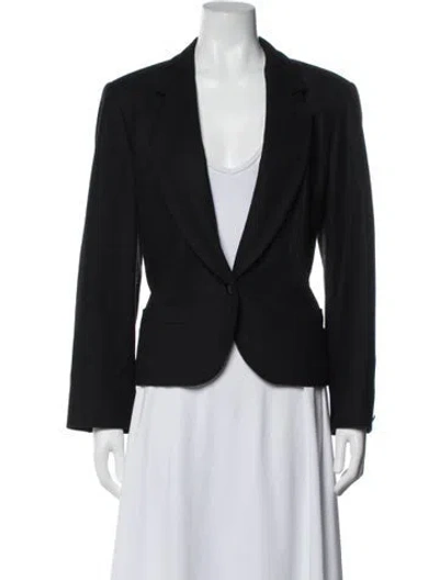 Pre-owned Pendleton Wool Blazer In Black