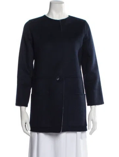 Pre-owned Pendleton Wool Blazer In Blue