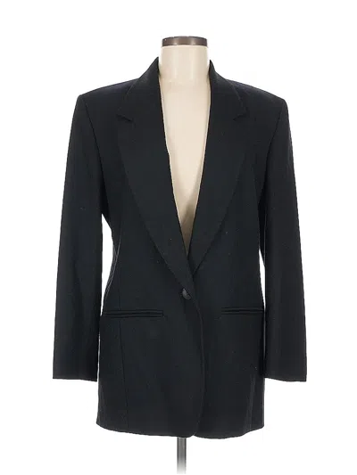 Pre-owned Pendleton Wool Blazer Jacket In Black