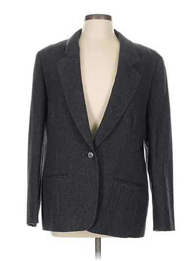 Pre-owned Pendleton Wool Blazer Jacket In Black