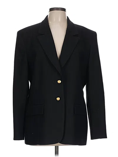 Pre-owned Pendleton Wool Blazer Jacket In Black