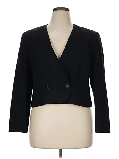 Pre-owned Pendleton Wool Blazer Jacket In Black