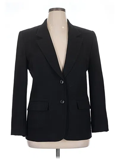 Pre-owned Pendleton Wool Blazer Jacket In Black