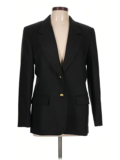 Pre-owned Pendleton Wool Blazer Jacket In Black