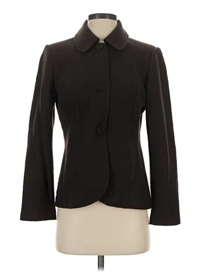 Pre-owned Pendleton Wool Blazer Jacket In Black