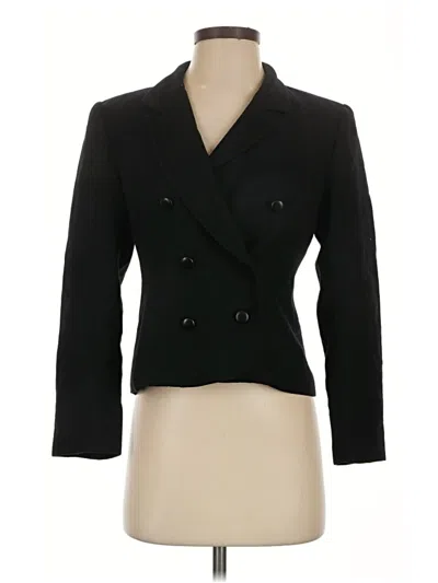 Pre-owned Pendleton Wool Blazer Jacket In Black