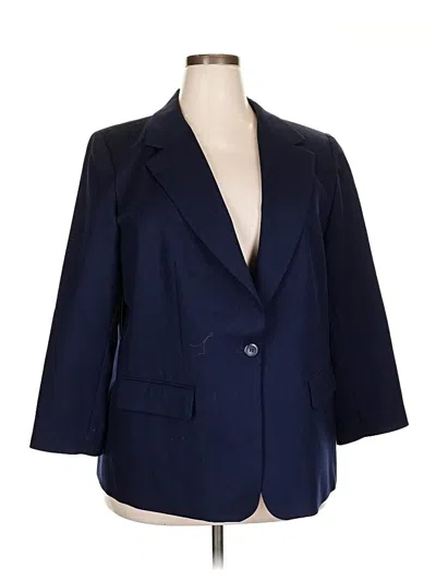 Pre-owned Pendleton Wool Blazer Jacket In Blue