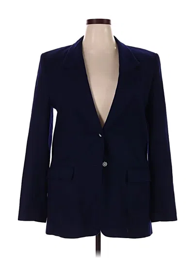 Pre-owned Pendleton Wool Blazer Jacket In Blue