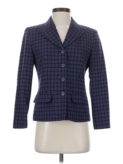 Pre-owned Pendleton Wool Blazer Jacket In Blue