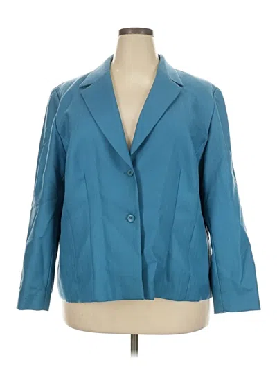 Pre-owned Pendleton Wool Blazer Jacket In Blue