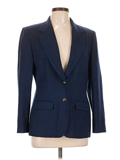 Pre-owned Pendleton Wool Blazer Jacket In Blue