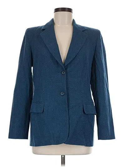 Pre-owned Pendleton Wool Blazer Jacket In Blue