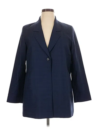 Pre-owned Pendleton Wool Blazer Jacket In Blue