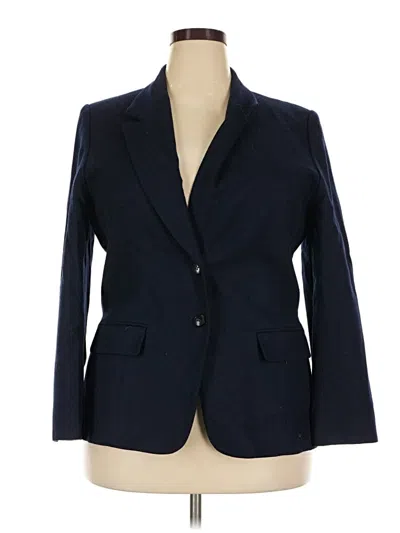 Pre-owned Pendleton Wool Blazer Jacket In Blue
