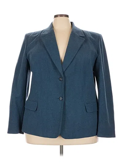 Pre-owned Pendleton Wool Blazer Jacket In Blue