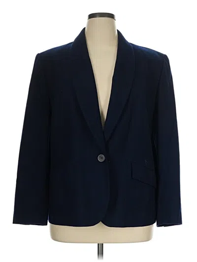 Pre-owned Pendleton Wool Blazer Jacket In Blue