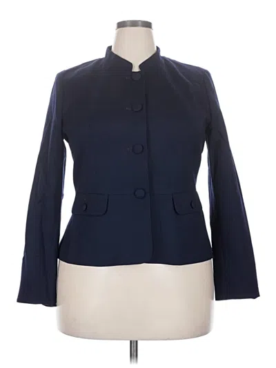 Pre-owned Pendleton Wool Blazer Jacket In Blue