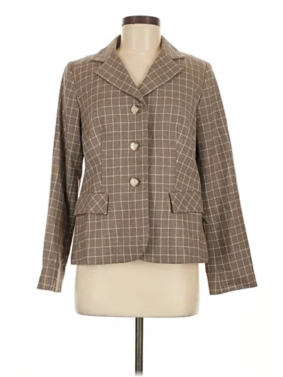 Pre-owned Pendleton Wool Blazer Jacket In Brown