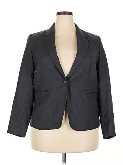 Pre-owned Pendleton Wool Blazer Jacket In Gray