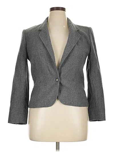 Pre-owned Pendleton Wool Blazer Jacket In Gray