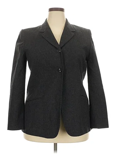 Pre-owned Pendleton Wool Blazer Jacket In Gray