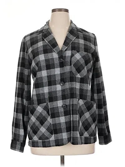 Pre-owned Pendleton Wool Blazer Jacket In Gray