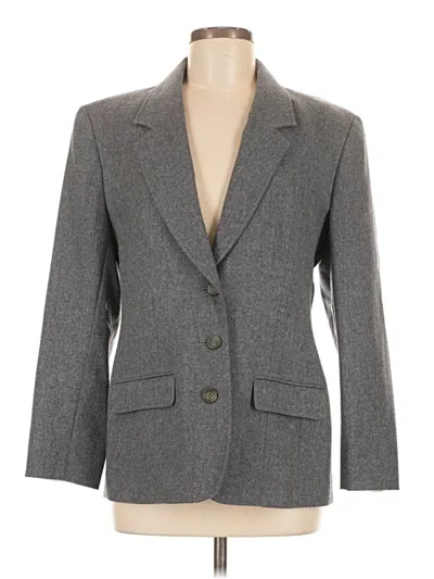 Pre-owned Pendleton Wool Blazer Jacket In Gray