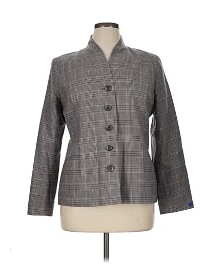 Pre-owned Pendleton Wool Blazer Jacket In Gray