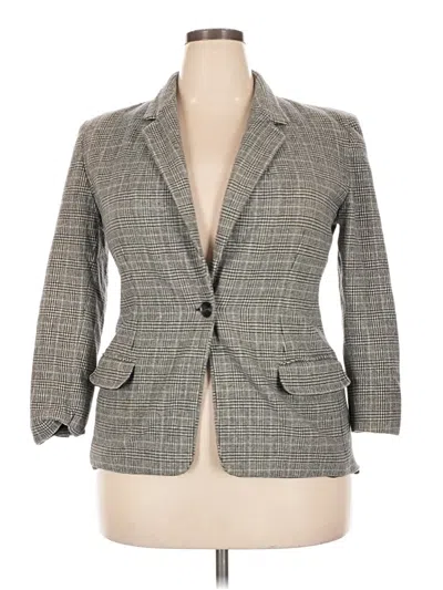 Pre-owned Pendleton Wool Blazer Jacket In Gray