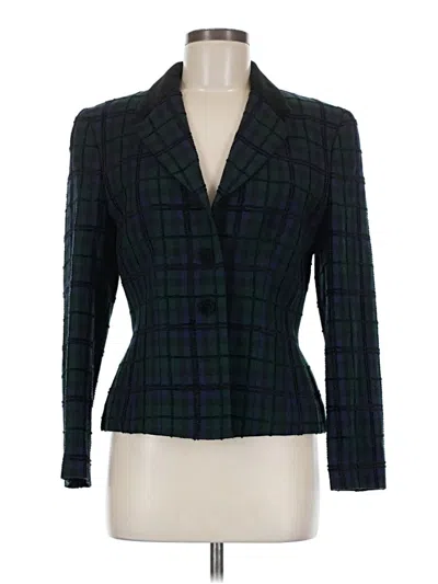 Pre-owned Pendleton Wool Blazer Jacket In Green