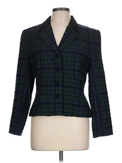 Pre-owned Pendleton Wool Blazer Jacket In Green