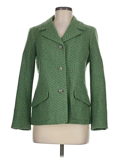 Pre-owned Pendleton Wool Blazer Jacket In Green