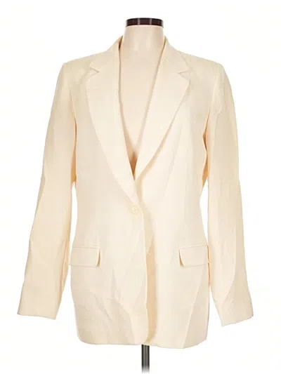 Pre-owned Pendleton Wool Blazer Jacket In Ivory