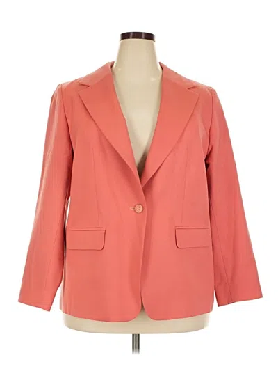 Pre-owned Pendleton Wool Blazer Jacket In Orange