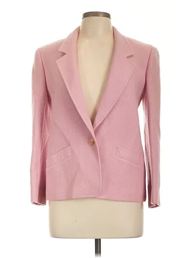 Pre-owned Pendleton Wool Blazer Jacket In Pink