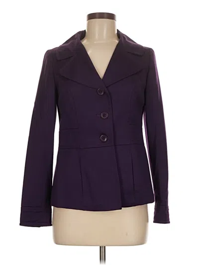 Pre-owned Pendleton Wool Blazer Jacket In Purple