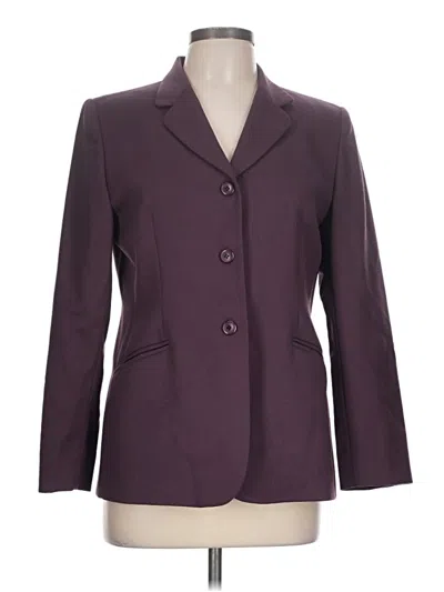 Pre-owned Pendleton Wool Blazer Jacket In Purple