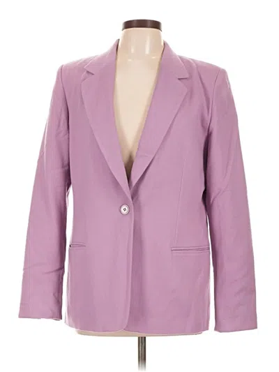 Pre-owned Pendleton Wool Blazer Jacket In Purple