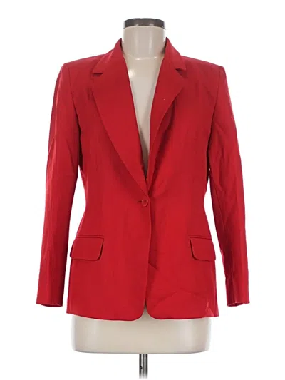 Pre-owned Pendleton Wool Blazer Jacket In Red